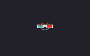 Cool Minimalist 3d Glasses Wallpaper