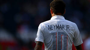 Cool Neymar Jr Rear Angle Wallpaper