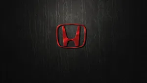 Cool Red Honda Logo Wallpaper