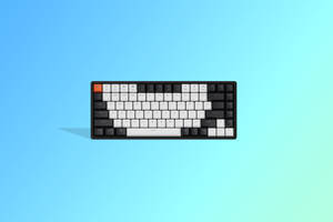 Cool Retro Design Computer Keyboard Wallpaper