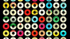 Cool Retro Disks Wallpaper