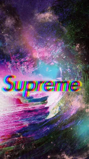 Cool Retro Supreme Wallpaper