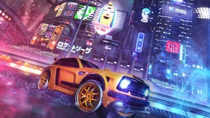 Cool Rocket League Fennec Wallpaper