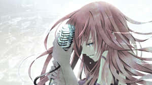 Cool Sad Anime Megurine Luka Wallpaper