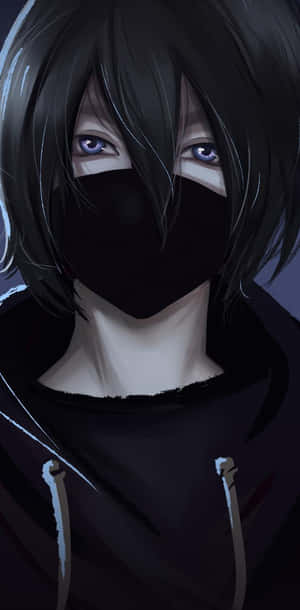 Cool Sad Boy With Long Hair Wallpaper