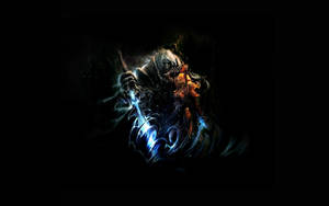 Cool Simple Digital Art Of Arthas Wallpaper