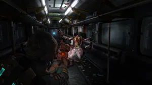 Cool Space Headless Alien Wallpaper