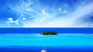 Cool Summer Blue Ocean Wallpaper