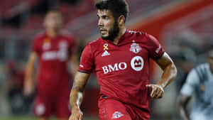 Cool Toronto Fc Player Alejandro Pozuelo Wallpaper