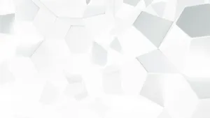 Cool White Geometric Panes Wallpaper