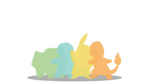 Coolest Minimalist Pokemon Style Wallpaper