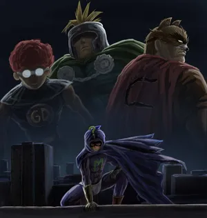 Coon_and_ Friends_ Night_ Patrol Wallpaper