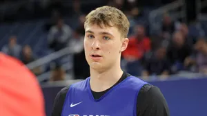 Cooper Flagg Basketball Prospect Wallpaper