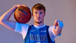 Cooper Flagg Dallas Basketball Star Wallpaper