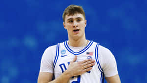Cooper Flagg Duke Basketball Star Wallpaper