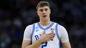 Cooper Flagg Duke Basketball Star Wallpaper