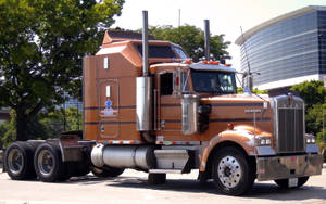 Copper Kenworth W900 Wallpaper