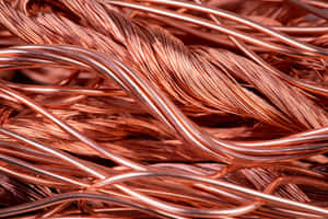 Copper Wire Closeup Wallpaper