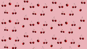 Coquette Cherry Pattern Wallpaper