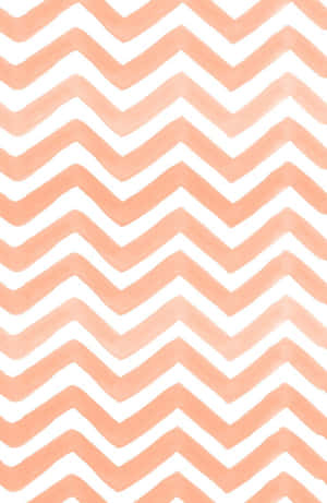 Coral Chevron Pattern Background Wallpaper