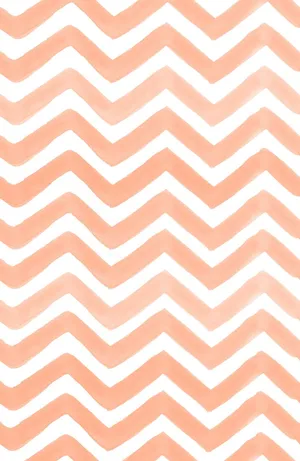 Coral Chevron Pattern Background Wallpaper