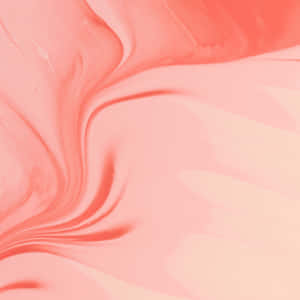 Coral Swirls Aesthetic Background Wallpaper