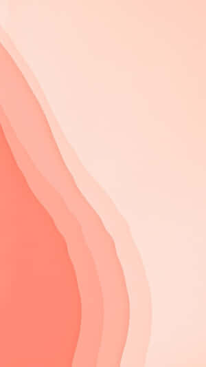 Coral Waves Abstract Background Wallpaper