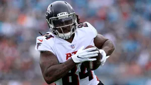 Cordarrelle Patterson Atlanta Falcons Action Shot Wallpaper