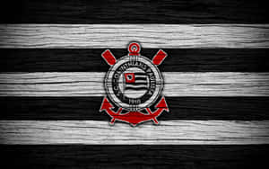 Corinthians Football Club Emblemon Wood Wallpaper