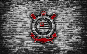 Corinthians Logoon Brick Wall Wallpaper