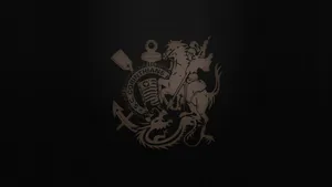 Corinthians Team Emblem Dark Background Wallpaper