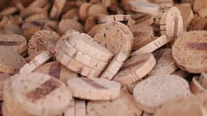 Cork Wine Bottle Stoppers Wallpaper