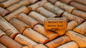 Cork Wine Stoppers Wallpaper