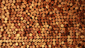 Cork Wine Stoppers Collection Wallpaper