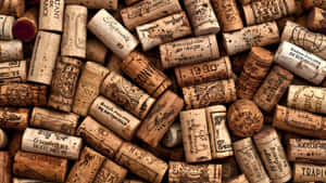 Cork Wine Stoppers Wallpaper
