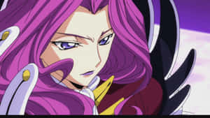 Cornelia Li Britannia, A Powerful Strategist And Warrior From The Anime Code Geass Wallpaper