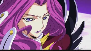 Cornelia Li Britannia, A Powerful Strategist And Warrior From The Anime Code Geass Wallpaper
