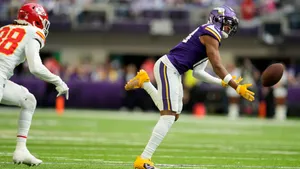 Cornerback In Action During Game.jpg Wallpaper