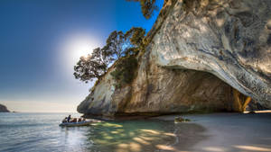 Coromandel Peninsula In New Zealand Wallpaper