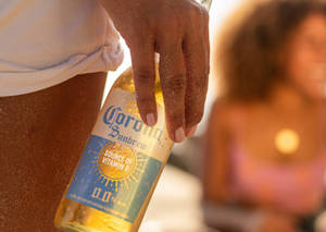 Corona Sun Brew Beach Wallpaper