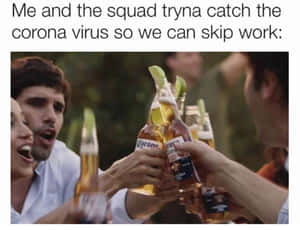 Coronavirus Funny Squad Meme Wallpaper