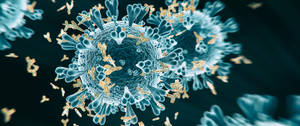 Coronavirus Mutated Variant 3d Wallpaper
