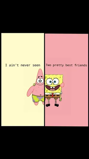 Corresponding Best Friend Of Spongebob Wallpaper