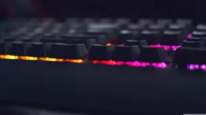 Corsair Mechanical Keyboard Focus Wallpaper