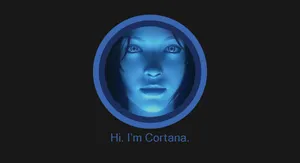 Cortana, The Intelligent Ai From The Halo Video Game Series. Wallpaper