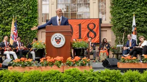 Cory Booker At Graduation Rites Wallpaper