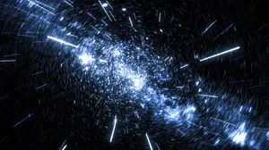 Cosmic Abstract: Dark Energy Engulfing The Universe Wallpaper