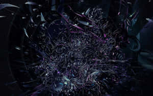 Cosmic Abstract Entanglement Wallpaper