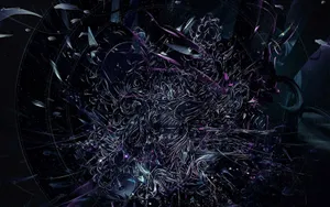 Cosmic Abstract Entanglement Wallpaper