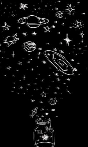 Cosmic_ Doodles_in_a_ Jar Wallpaper
